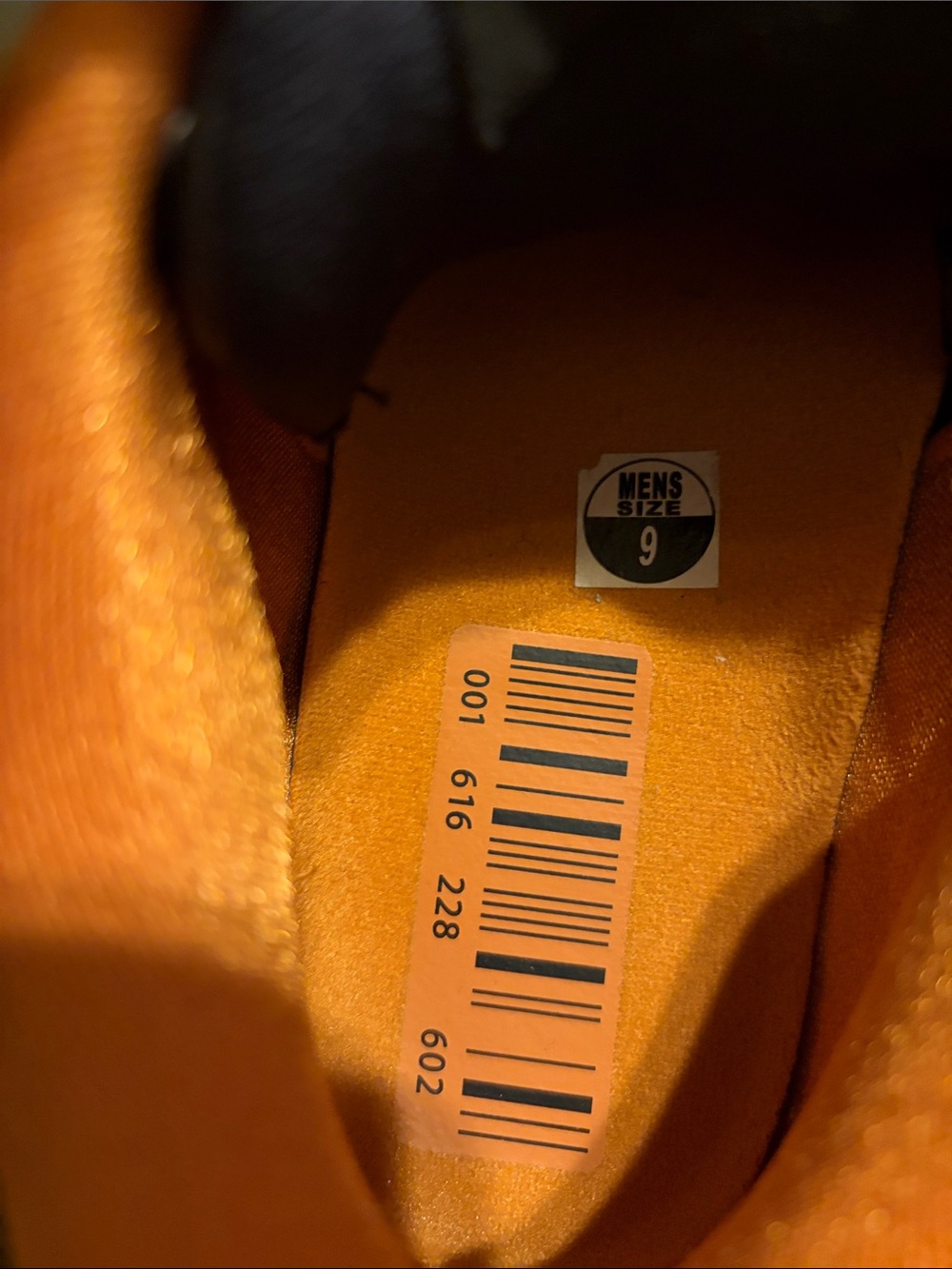 Nike Book 1 NAS Men’s Black, Orange & White Low-Top Sneakers/Speckled Panels - Picture 9 of 15